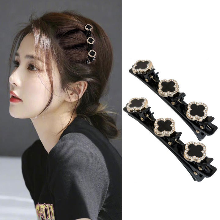 🌷กิ๊บติดผมแพ็ค 10 ชิ้น กิ๊บติดผมแฟชั่น ประดับไข่มุก สไตล์เกาหลี สําหรับผู้หญิง